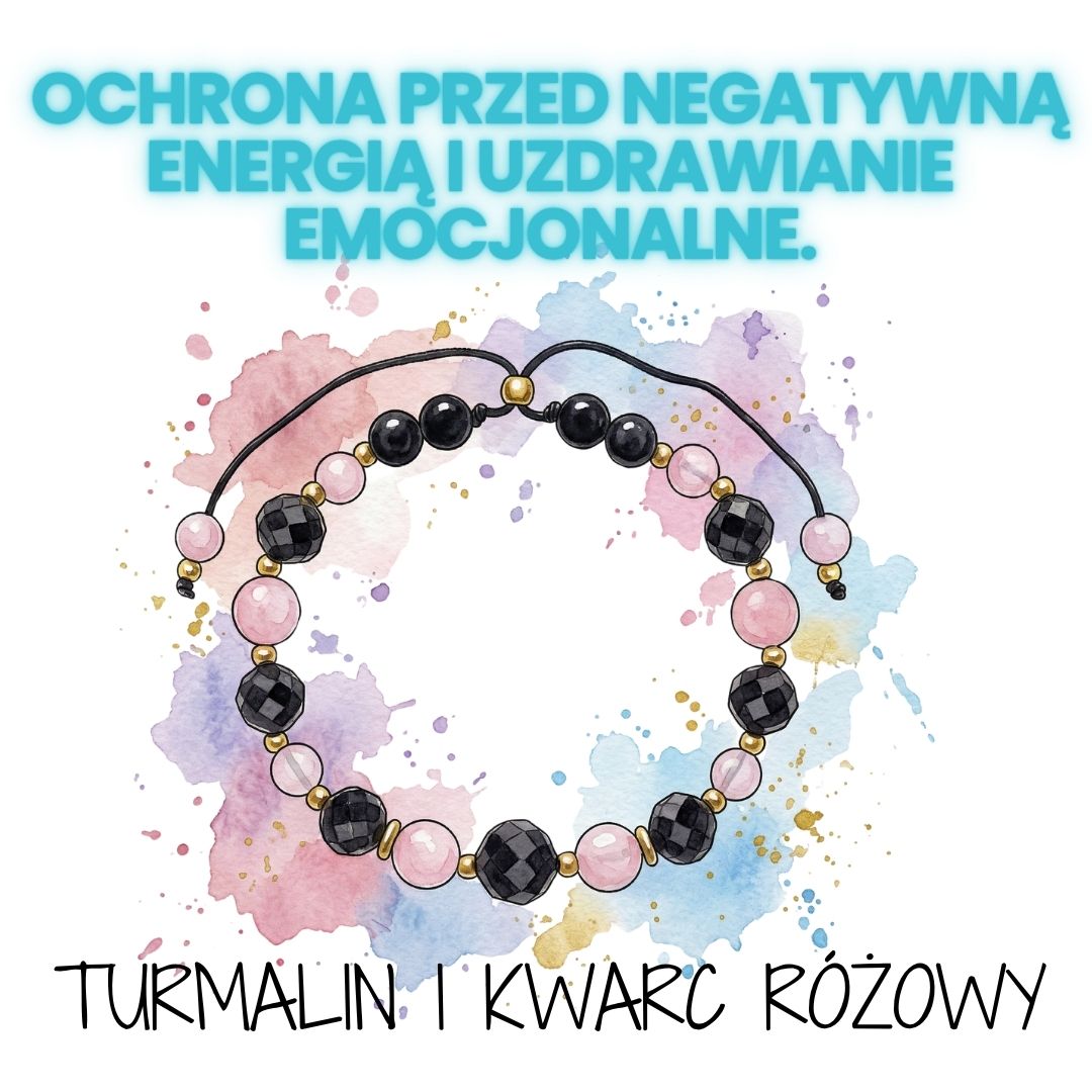 Ochrona przed negatywną energią i uzdrawianie emocjonalne BRANSOLETKA