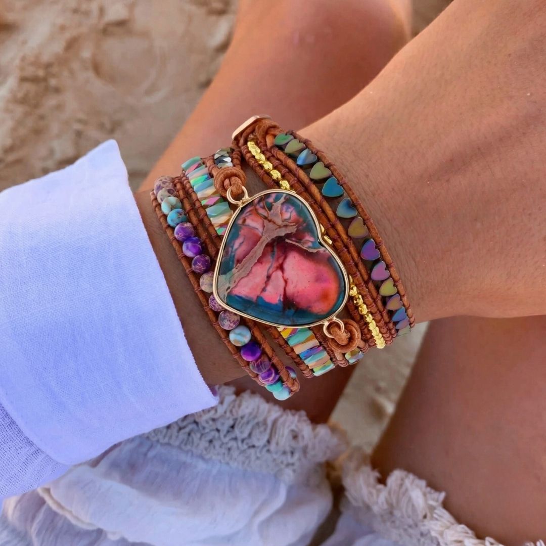 Silne uziemienie, witalność i wolność emocjonalna. BRANSOLETKA - obrazek 2