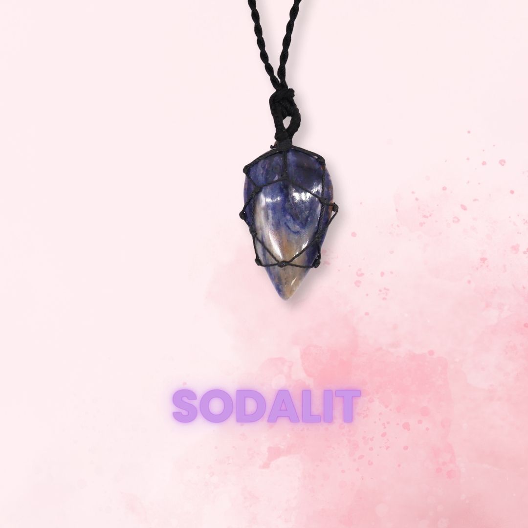 naszyjnik makrama - wysokie energie - obrazek 4